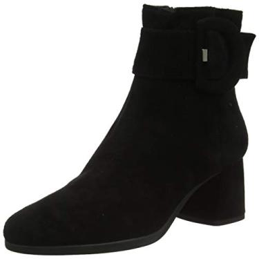 Imagem de Geox Ankle Boots Femininas, Preto C9999, 3.5 Big Kid