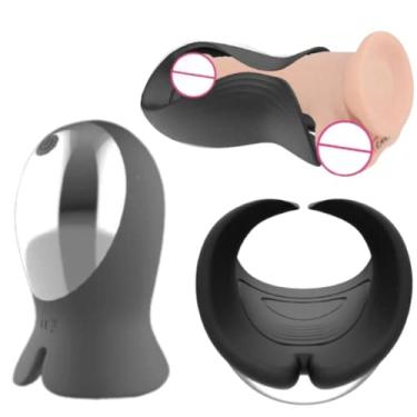 Imagem de Vibrador Peniano Masturbador Masculino 12 Vibrações