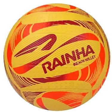 Imagem de Rainha Beach Volley, Bola Adulto Unissex, Amarelo/Vermelho, Único