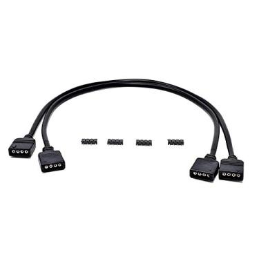Imagem de MICRO CONNECTORS Cabo de extensão RGB de 50 cm/pacote com 2 (F04-RGB0150-2P)
