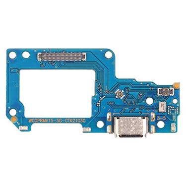 Imagem de YUNCHAO Acessórios telefônicos Placa portuária de carregamento para OPPO Realme V15 5G Substituição do telefone celular