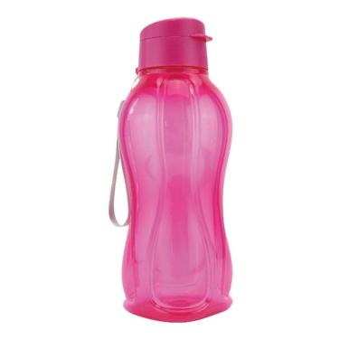 Imagem de Garrafa Squeeze Plástico Fitness Água Academia Esporte 800