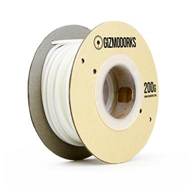 Imagem de Gizmo Dorks Filamento PETG para impressoras 3D 1,75 mm 200 g, branco