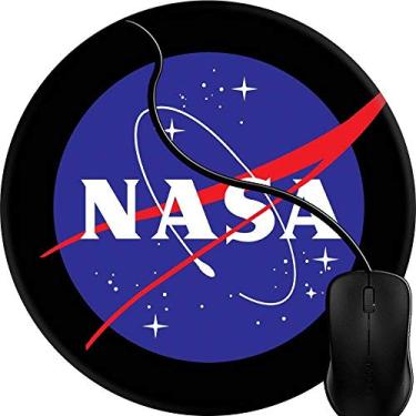 Imagem de Mouse Pad Gaming NASA, superfície texturizada premium, base de borracha antiderrapante, compatível com mouse óptico a laser, tapete de mouse 1U2060