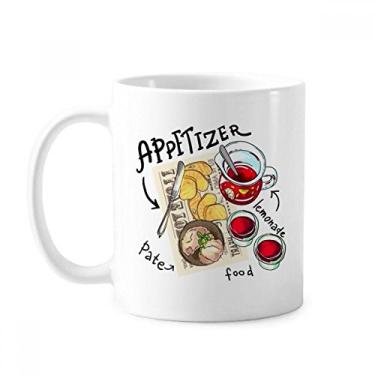Imagem de Aperitivo limonada bife caneca França cerâmica café porcelana xícara louça louça