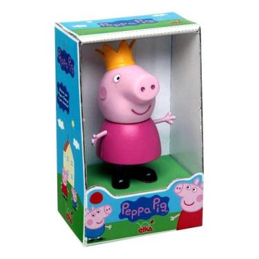 Imagem de Boneca Peppa Pig Princesa Com Coroa Menina - Elka - Elka Brinquedos