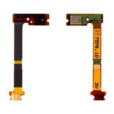 Imagem de Peças de reparo de cabo flexível compatíveis com Sony E5803 Xperia Z5 Compact Mini, E5823 Xperia Z5 Compact, (Microfone, com componentes)