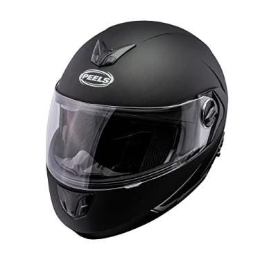 Imagem de Capacete Articulável Moto Peels U-Rb2 Classic Preto Fosco/Prata 62