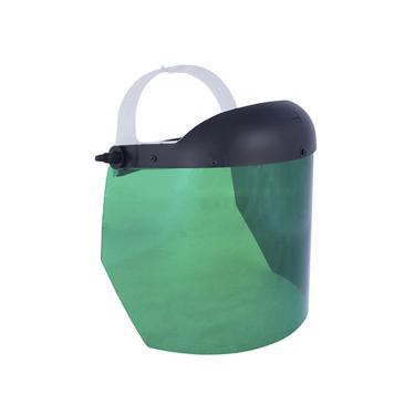 Imagem de Protetor Facial C/ Carneira Simples e Visor Verde Modelo 158V Cod. 2114 - Ledan Ledan
