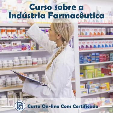 Imagem de Curso Online em videoaula de Indústria Farmacêutica com Certificado + 2 brindes