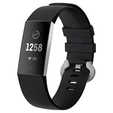 Imagem de Spigen Air Fit compatível com Fitbit Charge 3 banda - Preto