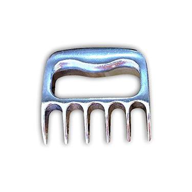 Imagem de Lugui Commerce Garfo de Alumínio Fundido para Churrasco, 1 Unidade, 10,80cm x 10,3cm x 2,80cm