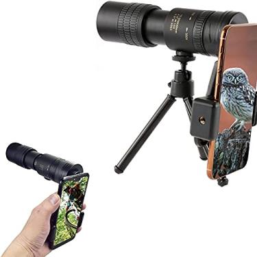 Imagem de 【Telescópico 】4K HD monocular, com tripé monocular, 30X30mm de alta potência à prova d'água e anti-embaçante monocular de visão noturna, adequado para adultos ou crianças iniciantes