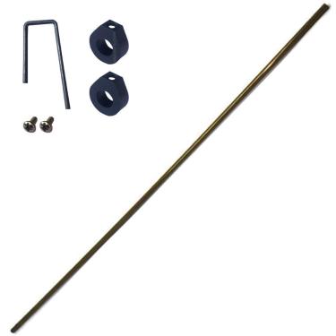 Imagem de Vareta Haste 70cm Reposição Chave Boia Cb1007 Cb1008 Buchas Presilha Fixação