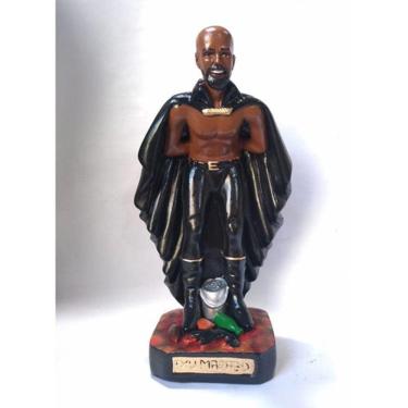 Imagem de Imagem Exu Marabo Preto Gesso Estatua 20 Cm