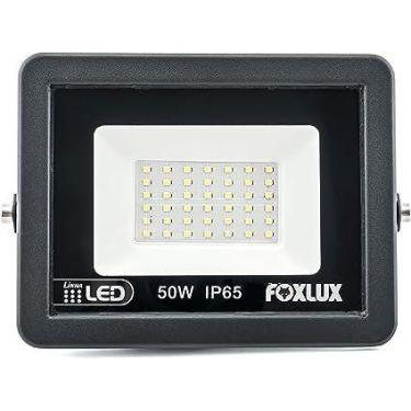 Imagem de Refletor Led 6500K Preto Bivolt - Foxlux