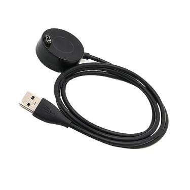 Imagem de MOUDOAUER Cabo de carregamento para relógio inteligente compatível com Vivoactive 3/para Fenix 5/5 Plus Smart Watch, cabo de substituição do carregador USB
