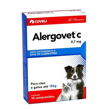 Imagem de Alergovet C, 0.7 Mg, 20 Cpr