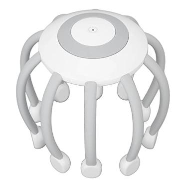 Imagem de Massageador Elétrico De Couro Cabeludo Vomeko Massageador De Cabeça - Massagem De Cabeça Portátil Sem Fio Com Vibração. Ferramenta De Relaxamento De Estresse, Auxílio Para Dormir Profundo Com 10 Conta