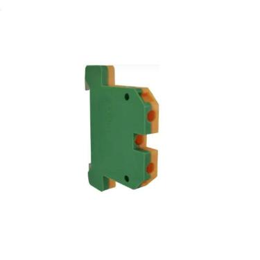 Imagem de Conector Borne Sak Terra Para Cabo 4,00mm Verde-amarelo