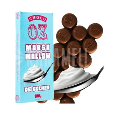Imagem de Chocolate recheado com Marshmallow de Colher - Choco OZ - 100g