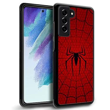 Imagem de YiXinBB Capa compatível com Samsung Galaxy S23 Plus, Y Spider Web Pattern Design de luxo capa rígida de policarbonato antiarranhões à prova de choque para Samsung Galaxy S23 Plus