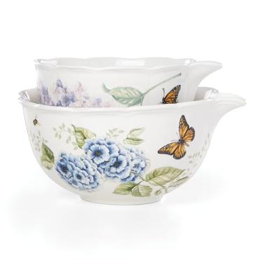 Imagem de Lenox Butterfly Meadow Conjunto de tigela de 2 peças, 1,2 kg, multi