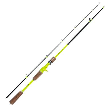 Imagem de Vara Black Eagle Para Pesca 6-10LBS Média Molinete Bi-partido 5.6 Pés Inteiriça