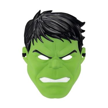 Imagem de Jazwares Marvel Hulk Child - 3D Plastic Mask with Elastic Strap Standard Green