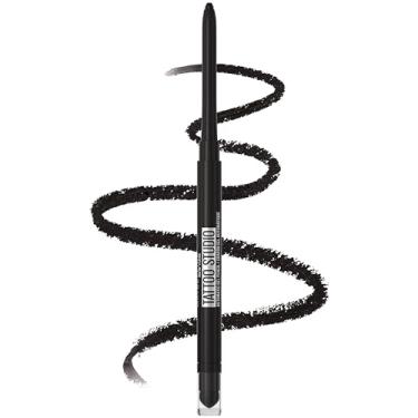 Imagem de Maybelline TattooStudio Liner Smokey Gel Pencil Makeup, Long Lasting Waterproof Eyeliner, Smudge-proof, Matte Finish, 36hr Wear, Blendable, Mechanical Pencil, Smokey Black, 0.01 oz.
