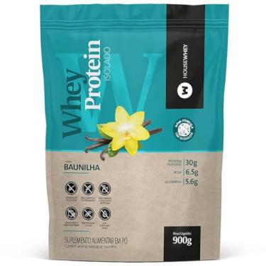 Imagem de Housewhey Whey Protein Isolado, Sabor Baunilha, 900g