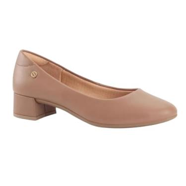 Imagem de Sapato Scarpin Feminino Salto Baixo Conforto Santinelli 1540-001 (Cappuccino, BR, Adulto, Numérico, 37)