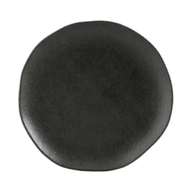 Imagem de Prato Sobremesa Orgânico Geo em Cerâmica Ø19,5cm - Porto Brasil