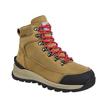 Imagem de Carhartt Bota feminina Gilmore 15.2 cm Hiker Work Boot Soft Toe Tan 36 M