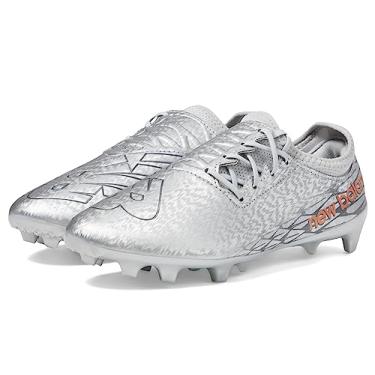 Imagem de New Balance Tênis infantil Furon V6+ Dispatch Junior FG, Sapato Infantil, Pratacinza brilhantecobre, 5.5 Big Kid