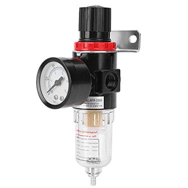 Imagem de Filtro de Ar Comprimido Separador de óleo e água Com Núcleo de Cobre Completo AFR2000 Com Manômetro, Silenciador Embutido para Redução de Ruído, Separação de óleo e água de Alta