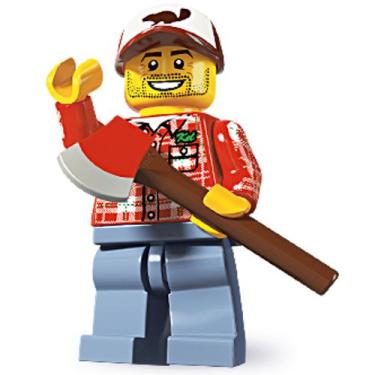 Imagem de Lego Series 5 Mini Figure Lumberjack