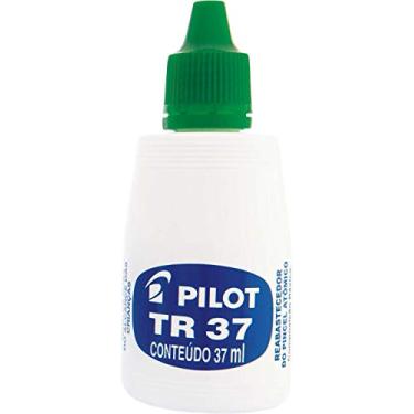 Imagem de Tinta Marcador Permanente Reabastecedor 037ml Verde Pilot, Multicor, pacote de 12