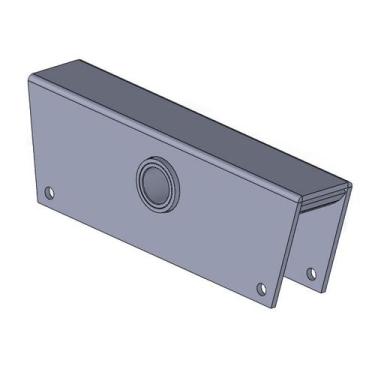 Imagem de Balança reta Guerra pino 50mm Com bucha - suspensão carretas - Zanbor