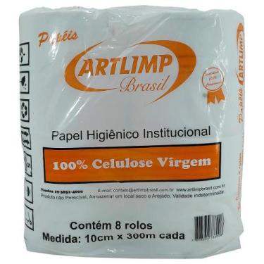 Imagem de Papel Higiênico Rolão 300 Metros 08 Unidades Artlimp