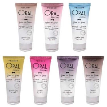 Imagem de Oral Gourmet Sabor No Amor Gel Comestível 45G Pessini, Vinho com Leite