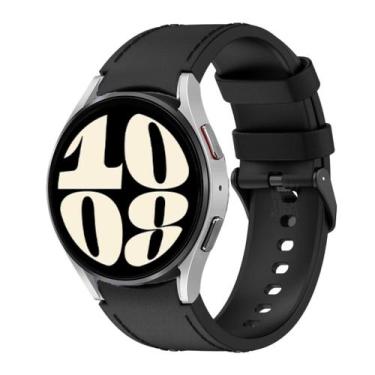 Imagem de Pulseira coro Sintético Interior Silicone Para Watch6 40mm - Teck King