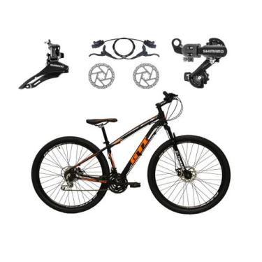 Imagem de Bicicleta Aro 29 Gti Roma Alumínio Câmbios Shimano 21v Freios a Disco 