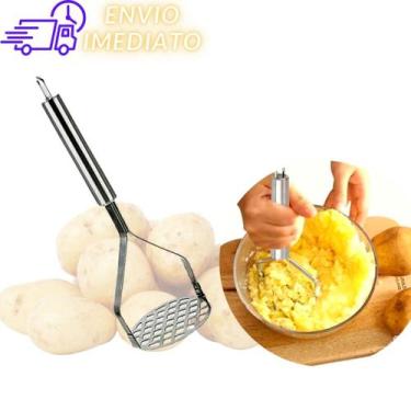 Imagem de Amassador Espremedor de Batata em Inox Pure Legumes Feijão - SQ Só Qua