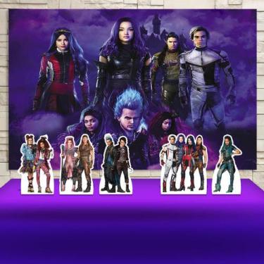 Imagem de Kit Festa Rubi Descendentes - IMPAKTO VISUAL