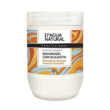 Imagem de Creme de Massagem Dagua Natural Redumodel com Oligovita 650g Redução d