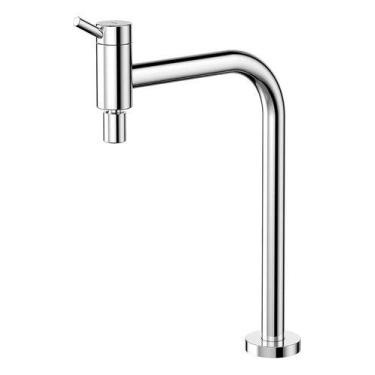 Imagem de Torneira Cozinha de Mesa Bica Alta 90 Nova Loggica Chrome 01138106 - D