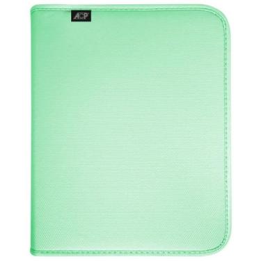 Imagem de Fichário Universitário 4 Argolas Sweet Verde com Estojo ACP