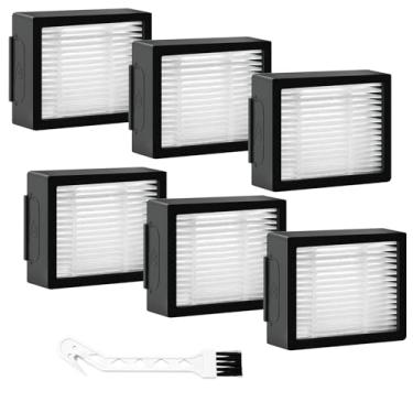Imagem de Filters Replacement Fit for iRobot Roomba i and e Series E5 E6 E7 i6 i8 i7 i7+i3 i3+/ Plus (6 Pack Roomba Filter Replacements + 1 Cleaning Brush)
