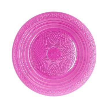 Imagem de Prato Descartável Pink 15cm - 10 Unidades - Forfest